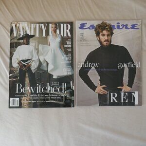 Vanity Fair feat. Cynthia Erivo Ariana Grande and Esquire feat. Andrew Garfield